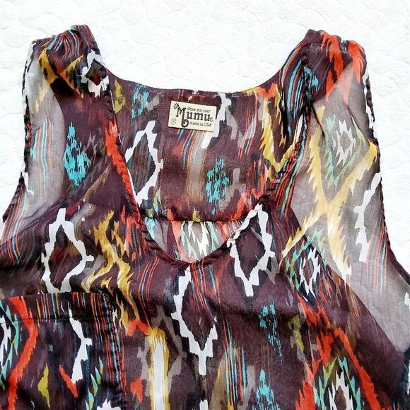 Show Me Your Mumu aztec tank top boho lightweight - Picture 7 of 7